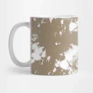 Brown mushroom Storm - Tie-Dye Shibori Texture Mug